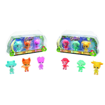 Glimmies 3 Figurki, różne rodzaje